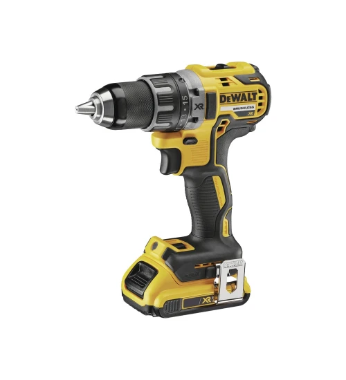 PARAFUSADEIRA/FURADEIRA 1/2'' (13 MM) 20V DEWALT DCD791D2 COM MALETA E 2 BATERIAS